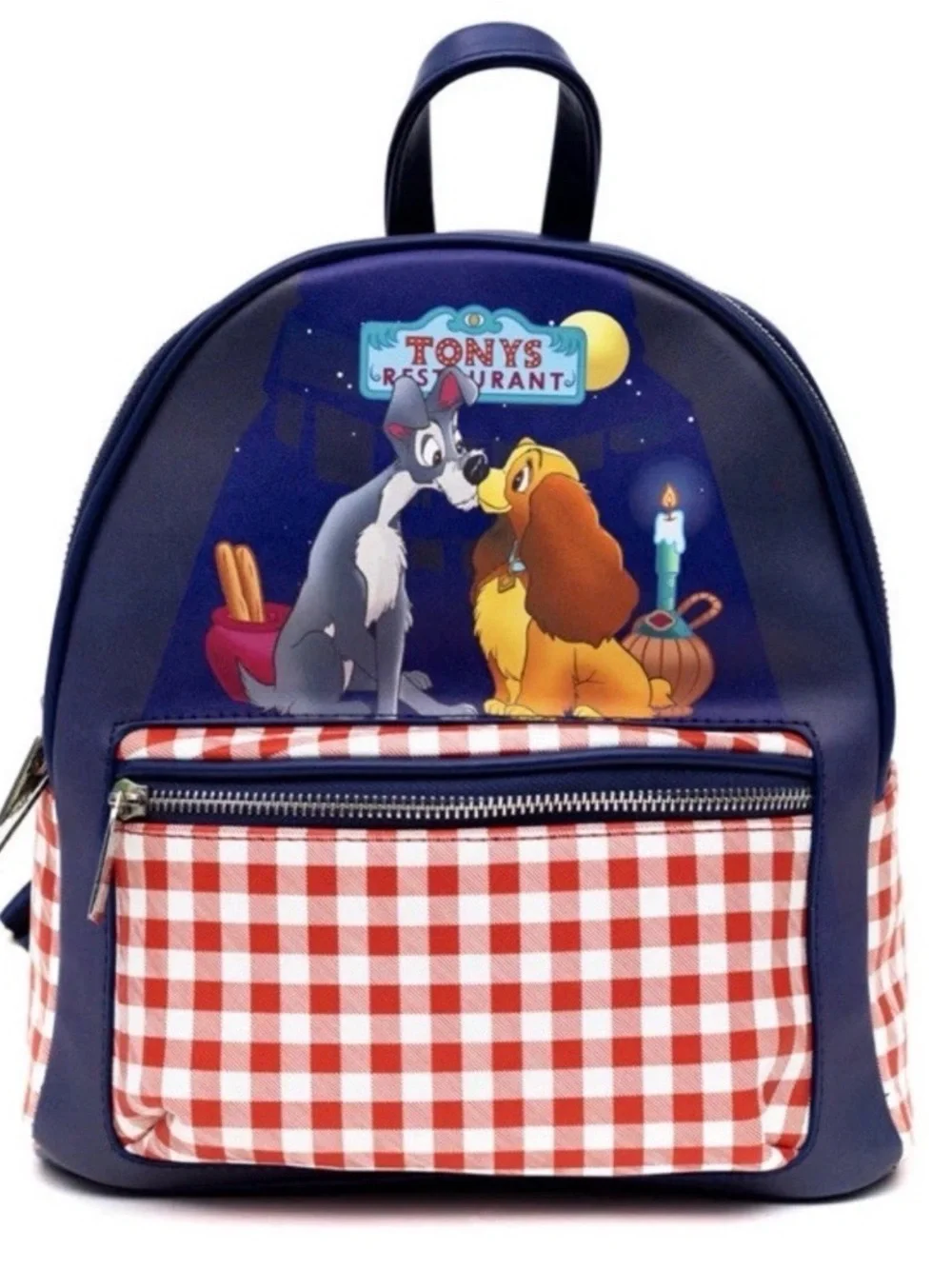NWTDanielle Nicole Disney Lady and the Tramp Backpack w/cardholder - Picture 2 of 13